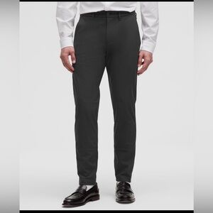Mens lululemon Commission Pant Slim Obsidian Grey - 32x32